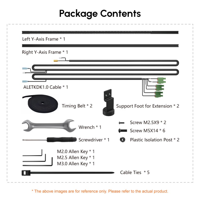 AlgoLaser DIY KIT MK2 set na predĺženie pracovnej plochy