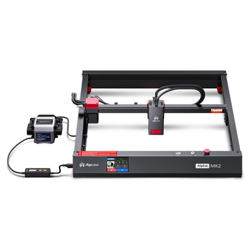 Laserová gravírka AlgoLaser Alpha MK2 - 20W s WiFi a displejom