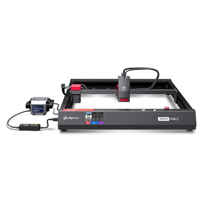 Laserová gravírka AlgoLaser Alpha MK2 - 20W s WiFi a displejom