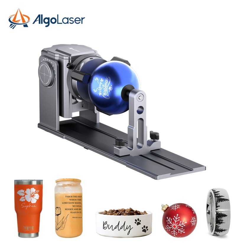 AlgoLaser Rotary Chuck Rotačné  Čeluste na Gravírovanie Pohárov, ARC