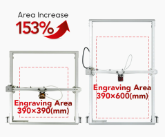 LSRAUF01XTND Rozširovací kit pre laserovú gravírku Aufero L2