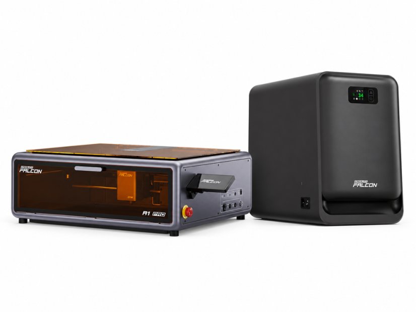 Laserová gravírovačka Creality Falcon A1 PRO 20W + odsávanie dymu AP1 - výhodný set