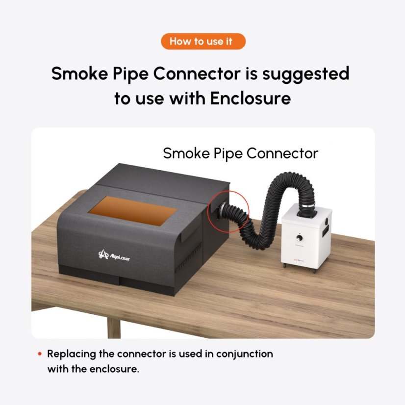 AlgoLaser Smoke Purifier Filtračná Jednotka Pre Laser Odsávačka Dymu, Čistička Vzduchu